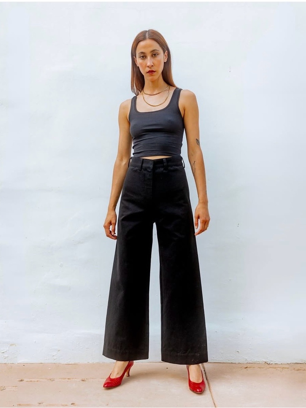 Horses Atelier — High-Waisted Wide-Leg Trouser